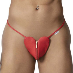 CandyMan String Coeur Heartis Rouge